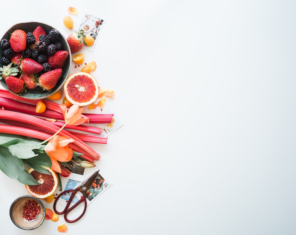 Smoothie bowl with fresh fruit and nuts